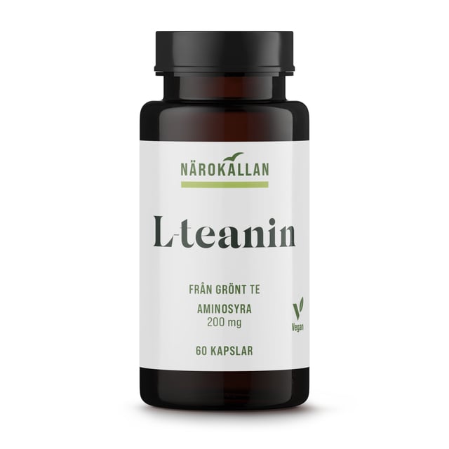 Närokällan L-Teanin 60 kapslar | Vitaminer & kosttillskott - Sömn,Vitaminer & kosttillskott - Lugn & ro,Vitaminer & kosttillskott - Aminosyror | Apoteka