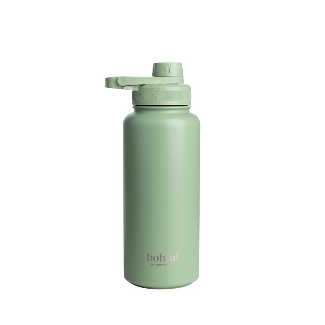 Smartshake Bohtal Insulated Sports Bottle Green 960 ml | Hushåll - Vattenflaskor & termosar | Apoteka