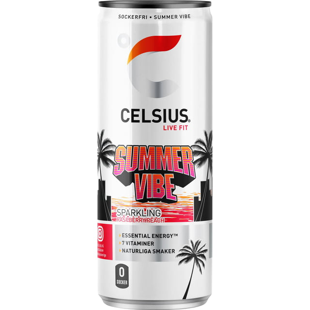 Celsius Summer Vibe 355 ml | Mat & dryck - Drycker - Energidryck,Träning - Energigivande - Energidryck | Apoteka