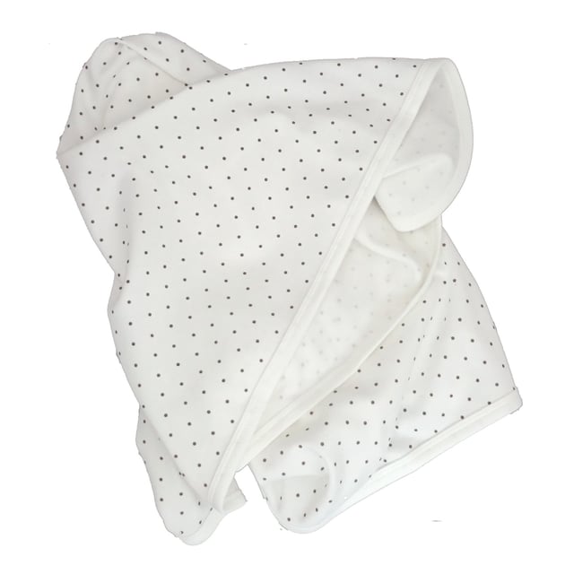 SUMMERVILLE organic Babyfilt EKO Vit Dotty 1 st | Baby, barn & förälder - Babyfiltar | Apoteka