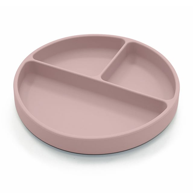 Summerville Tallrik Delad Silikon Pale Mauve | Baby, barn & förälder - Mata - Barntallrikar & barnbestick | Apoteka