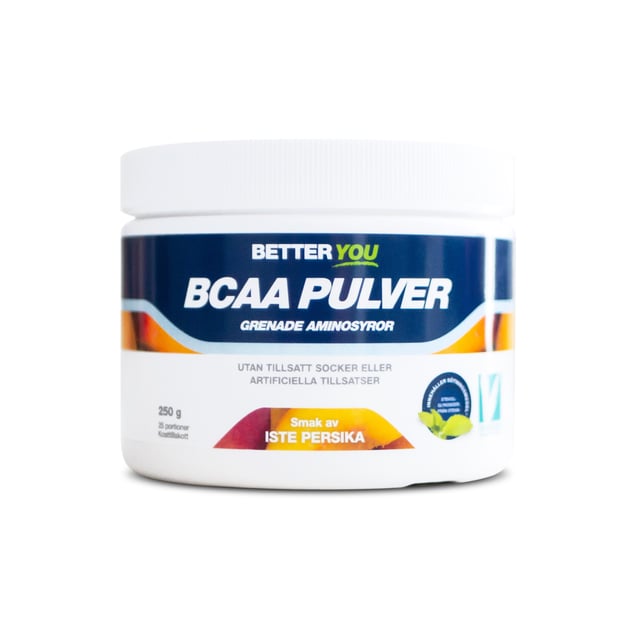 Better You Naturligt BCAA Pulver Iste persika 250 g | Träning - Aminosyror - BCAA,Vitaminer & kosttillskott - Aminosyror | Apoteka