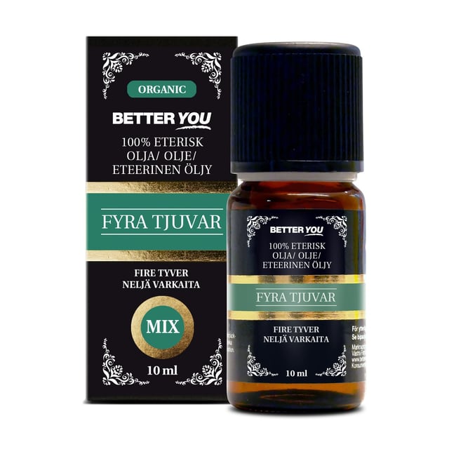 Better you EKO Eteriskolja Fyra Tjuvar 10 ml | Hudvård - Kroppsvård - Kroppsolja - Eteriska oljor | Apoteka