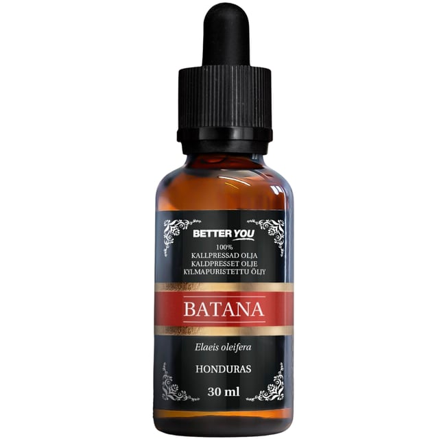 Better You Batanaolja EKO Kallpressad 30 ml | Hudvård - Kroppsvård - Kroppsolja - Återfuktande olja,Hudvård - Ansiktsvård - Ansiktsolja,Hårvård - Håroljor & hårserum | Apoteka
