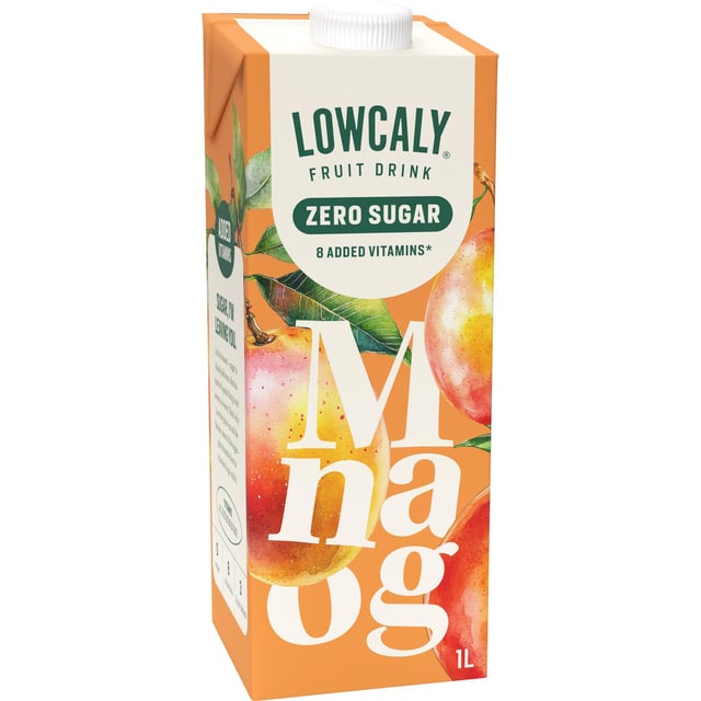 Lowcaly Fruktdryck Mango 1 liter | Mat & dryck - Drycker - Fruktdryck & bärdryck | Apoteka