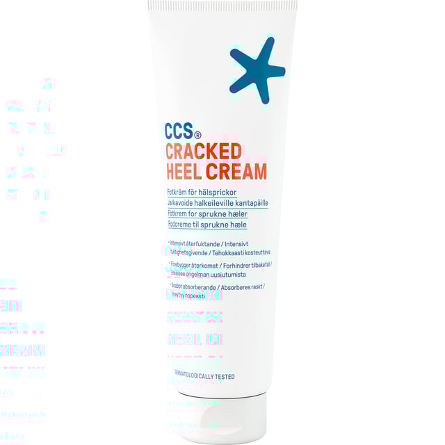 CCS Cracked Heel Cream Fotkräm för Hälsprickor 125 ml | Hudvård - Händer & fötter - Fotvård - Fotkräm | Apoteka