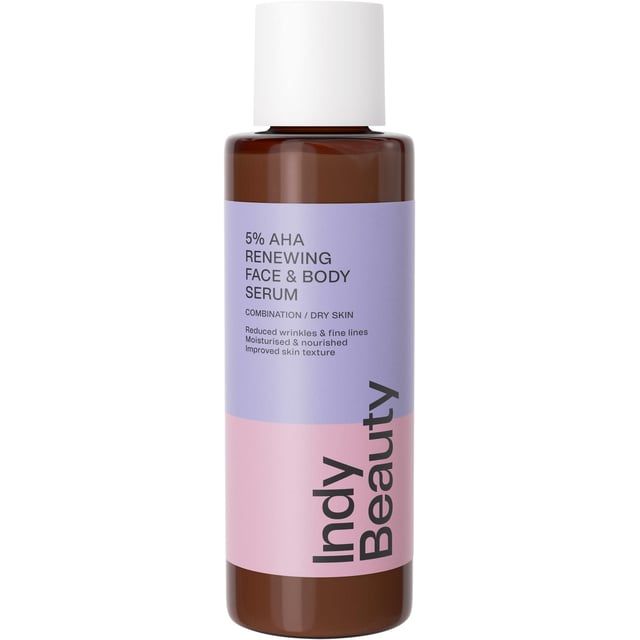 Indy Beauty AHA 5% Renewing Body Serum 100 ml | Hudvård - Ansiktsvård - Ansiktsexfoliering | Apoteka