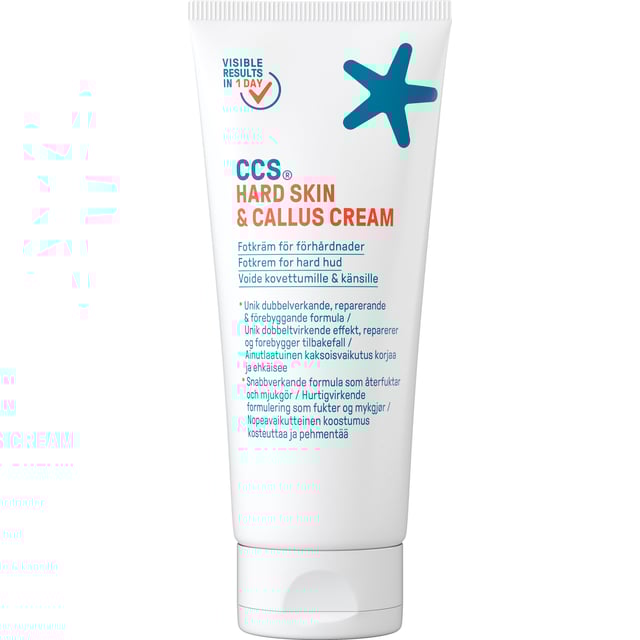 CCS Hard Skin & Callus Cream Fotkräm för Förhårdnader & Hård Hud 100 ml | Hudvård - Händer & fötter - Fotvård - Fotkräm | Apoteka