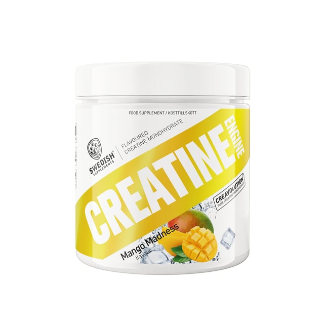 Swedish Supplements Creatine Engine Mango Madness 300 g | Träning - Energigivande - Kreatin | Apoteka