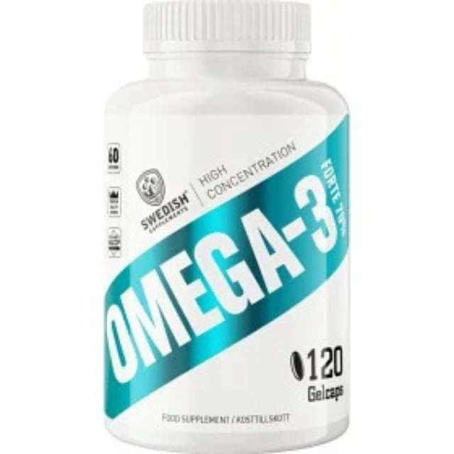 Swedish Supplements Omega 3 Forte 70% 120 softgels | Vitaminer & kosttillskott - Omega-3 & fettsyror | Apoteka
