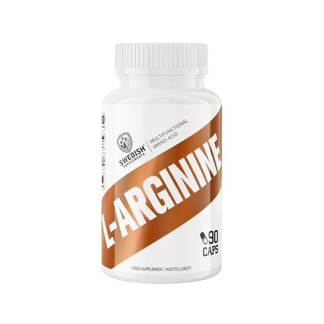 Swedish Supplements L-Arginin 90 st | Träning - Aminosyror - L-Arginin | Apoteka