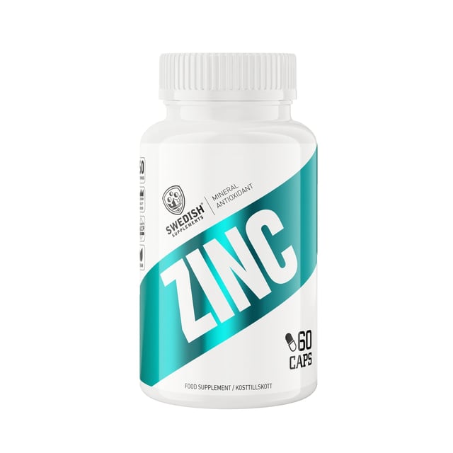 Swedish Supplements Zinc 60 kapslar