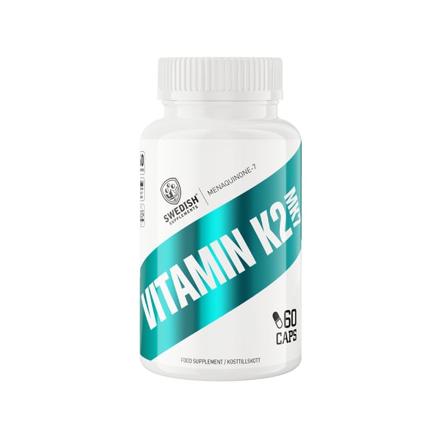 Swedish Supplements Vitamin K2 MK7 60 st | Vitaminer & kosttillskott - Vitaminer & mineraler - K-vitamin | Apoteka