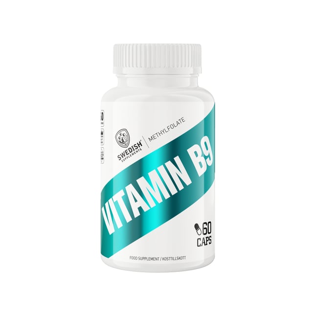 Swedish Supplements Vitamin B9 Metylfolat 60 st | Vitaminer & kosttillskott - Vitaminer & mineraler - B-vitaminer - Vitamin B9 Folsyra | Apoteka