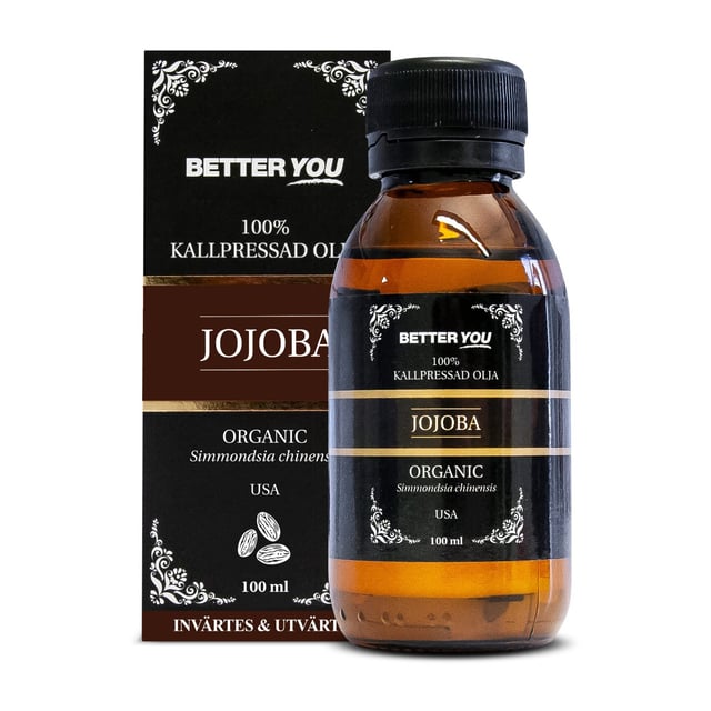 Better You Jojobaolja EKO Kallpressad 100 ml | Hudvård - Kroppsvård - Kroppsolja - Återfuktande olja,Hudvård - Ansiktsvård - Ansiktsolja,Hårvård - Håroljor & hårserum | Apoteka