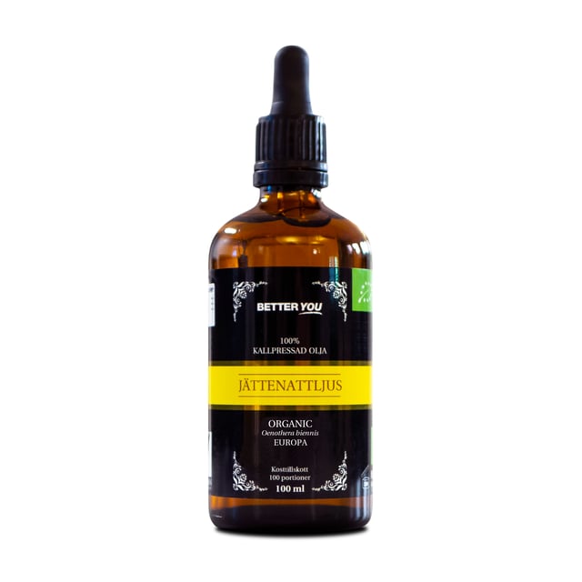 Better You Jättenattljusolja EKO Kallpressad 100 ml | Hudvård - Kroppsvård - Kroppsolja - Återfuktande olja,Hudvård - Ansiktsvård - Ansiktsolja,Vitaminer & kosttillskott - Växtbaserade kosttillskott,Hårvård - Håroljor & hårserum | Apoteka