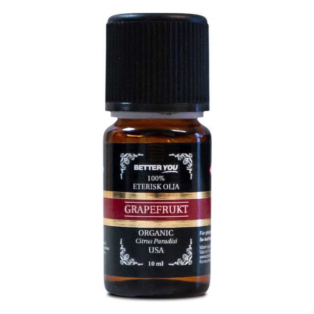 Better You Grapefruktolja EKO Eterisk 10 ml | Hudvård - Kroppsvård - Kroppsolja - Eteriska oljor,Mat & dryck - Skafferi - Kryddor & smaksättning - Kryddor,Mat & dryck - Olja, fett & smör - Matolja,Hushåll - Doftljus & rumsdofter | Apoteka