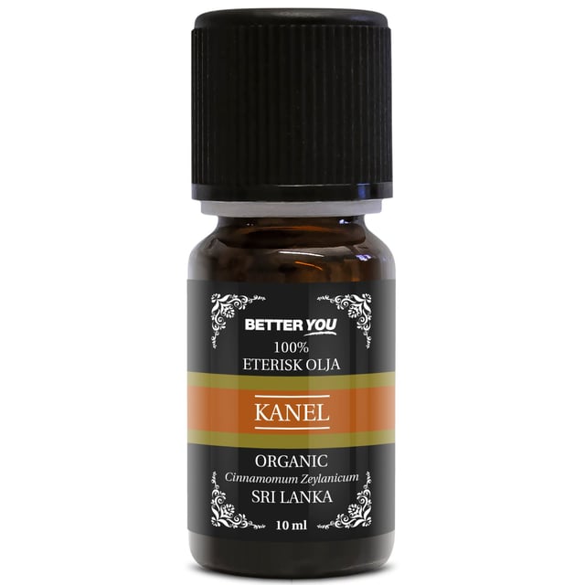 Better You Kanelolja EKO Eterisk 10 ml | Hudvård - Kroppsvård - Kroppsolja - Eteriska oljor,Mat & dryck - Skafferi - Kryddor & smaksättning - Kryddor,Mat & dryck - Olja, fett & smör - Matolja,Hushåll - Doftljus & rumsdofter | Apoteka