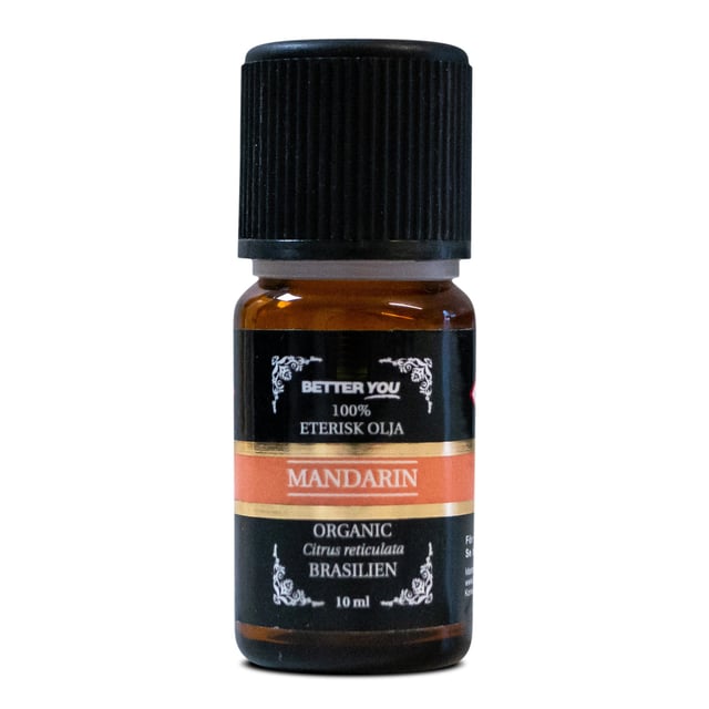 Better You Mandarinolja EKO Eterisk 10 ml | Hudvård - Kroppsvård - Kroppsolja - Eteriska oljor,Mat & dryck - Skafferi - Kryddor & smaksättning - Kryddor,Mat & dryck - Olja, fett & smör - Matolja,Hushåll - Doftljus & rumsdofter | Apoteka