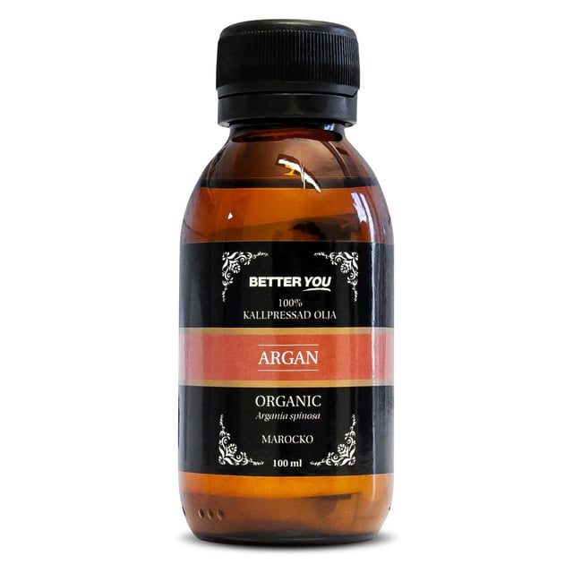 Better You Arganolja EKO Kallpressad 100 ml | Hudvård - Kroppsvård - Kroppsolja - Ärr & bristningar,Hudvård - Kroppsvård - Kroppsolja - Återfuktande olja,Hudvård - Ansiktsvård - Ansiktsolja | Apoteka