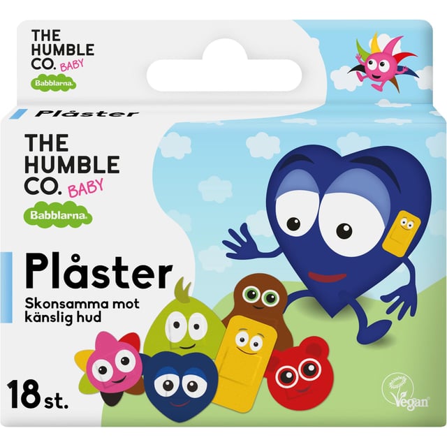 Babblarna Figurplåster 18 st | Sår, bett & stick - Sår - Plåster - Barnplåster,Baby, barn & förälder - Lilla apoteket - Barnplåster | Apoteka