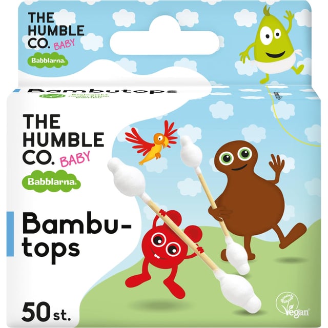 Babblarna Bomullspinnar 50 st | Baby, barn & förälder - Lilla apoteket - Sårtvätt för barn,Baby, barn & förälder - Lilla apoteket - Öronbesvär hos barn,Sår, bett & stick - Sår - Bomull & bomullspinnar,Baby, barn & förälder - Lilla apoteket - Bett & stick hos barn | Apoteka