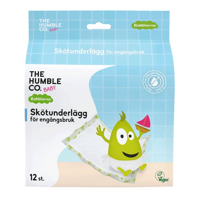 Babblarna Engångsunderlägg för Skötbord 12 st | Baby, barn & förälder - Blöjor & våtservetter - Skötbordsunderlägg | Apoteka