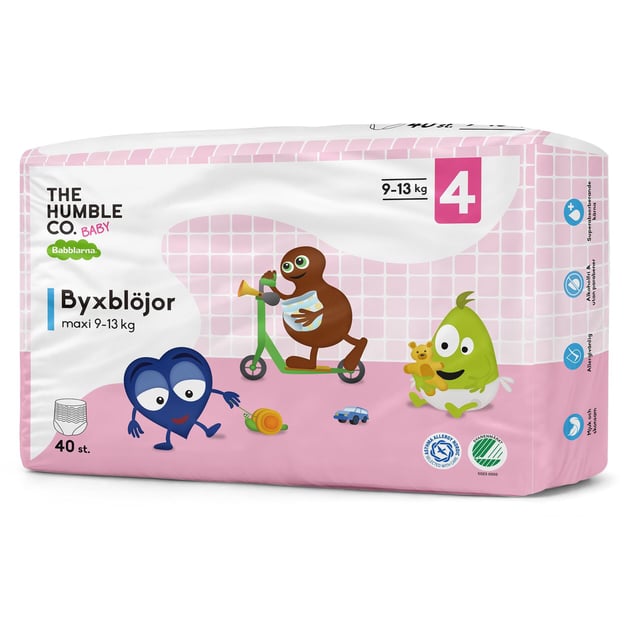 Babblarna Byxblöja Storlek 4 Maxi 9–13 kg | Baby, barn & förälder - Blöjor & våtservetter - Blöjor | Apoteka