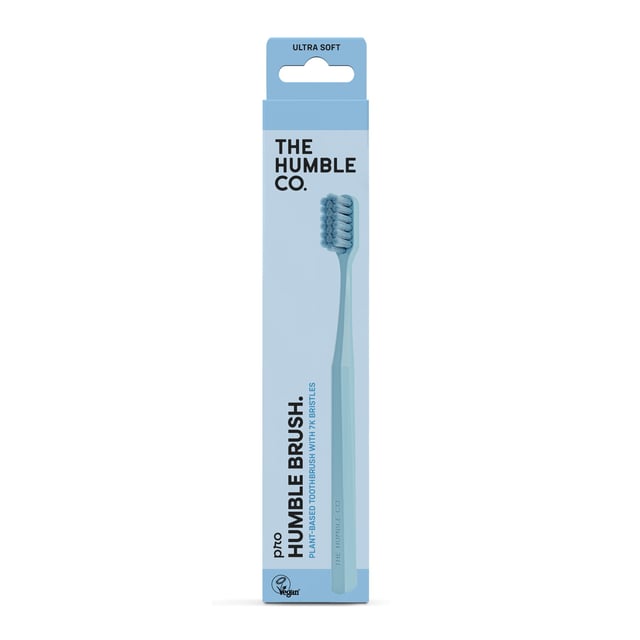 The Humble Co. Pro Humble Brush plant based 7k bristles ultra soft blue | Munvård - Tandborste - Manuell tandborste | Apoteka