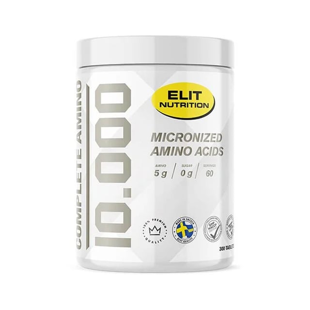 Elit Nutrition Kompletta Aminosyror 10000, 300 tabletter | Vitaminer & kosttillskott - Aminosyror | Apoteka