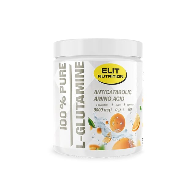 Elit Nutrition 100% rent L-glutamine Orange 300 g | Träning - Aminosyror - L-Glutamin | Apoteka