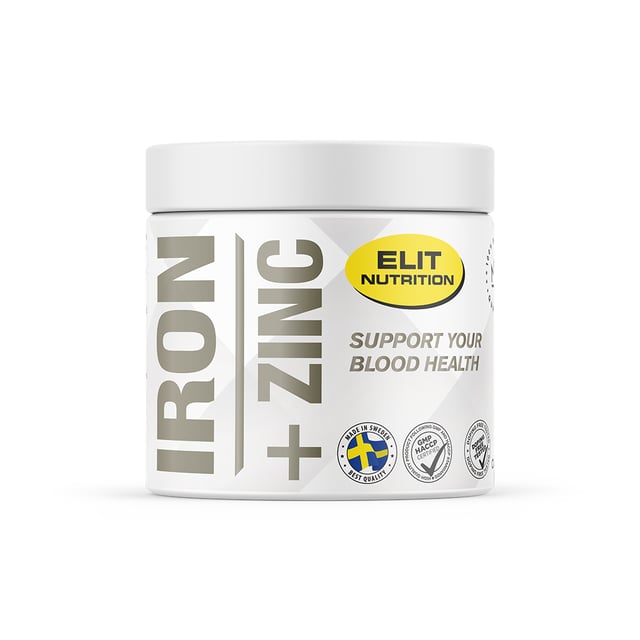 Elit Nutrition Järn + Zink 60 kapslar | Vitaminer & kosttillskott - Vitaminer & mineraler - Järn,Vitaminer & kosttillskott - Vitaminer & mineraler - Zink | Apoteka