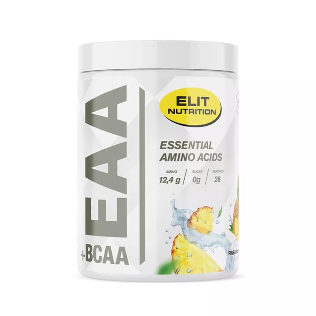 Elit Nutrition EAA + BCAA Med Elektrolyter Pineapple 400 g | Träning - Aminosyror - BCAA,Vitaminer & kosttillskott - Elektrolyter | Apoteka