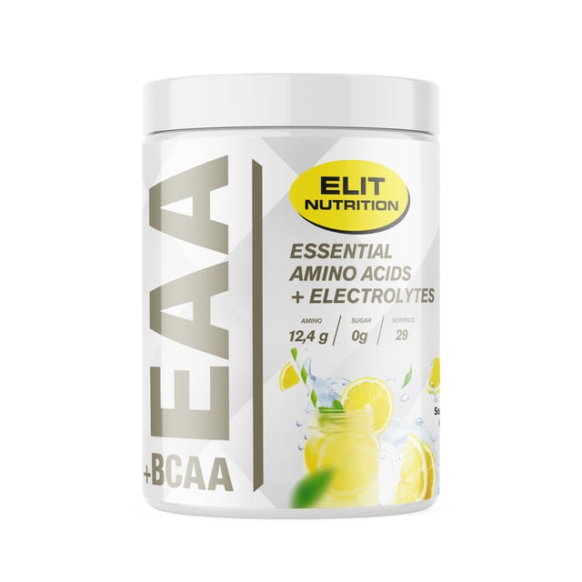 Elit Nutrition EAA + BCAA Med Elektrolyter Sour Lemon 400 g | Vitaminer & kosttillskott - Elektrolyter | Apoteka