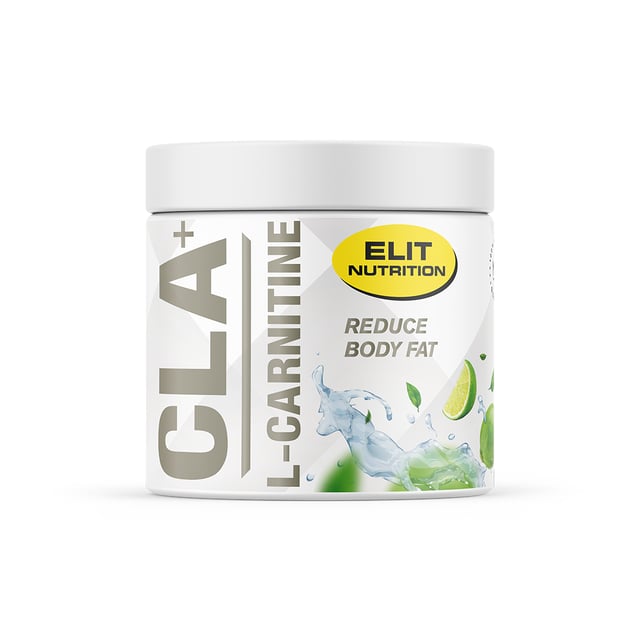Elit Nutrition CLA + L-Carnitine Powder Lime 180g | Träning - Energigivande - PWO,Vitaminer & kosttillskott - Omega-3 & fettsyror | Apoteka