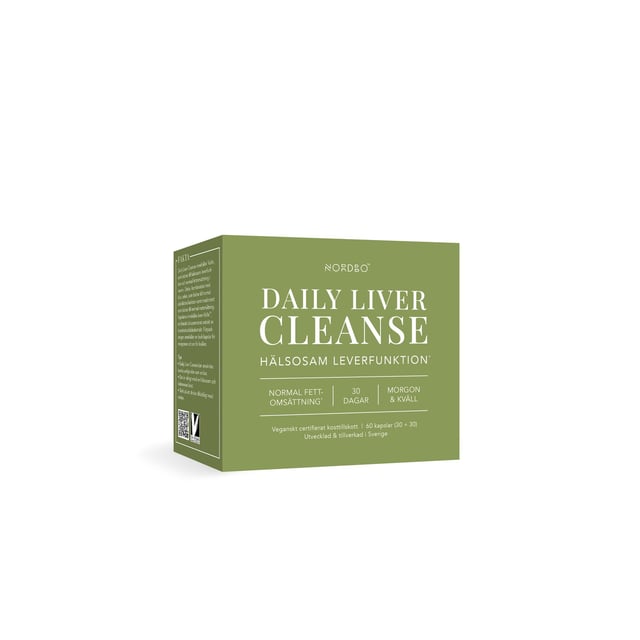 Nordbo Daily Liver Cleanse 60 kapslar | Vitaminer & kosttillskott - Detox,Vitaminer & kosttillskott - Växtbaserade kosttillskott | Apoteka