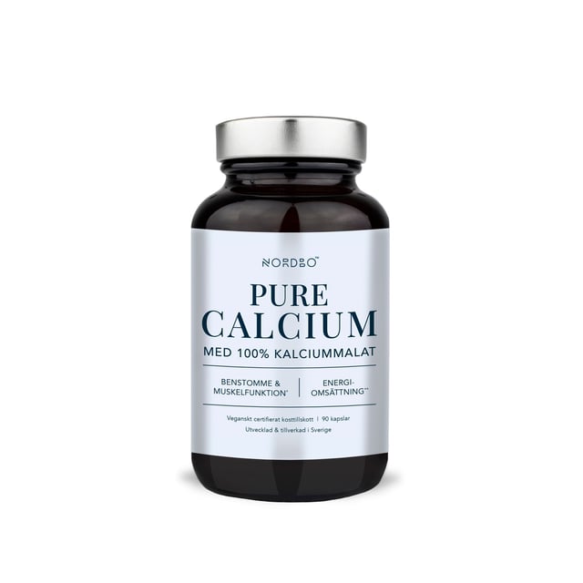 Nordbo Pure Calcium 90 kapslar | Vitaminer & kosttillskott - Vitaminer & mineraler - Kalcium | Apoteka