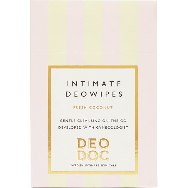 DeoDoc Intimate Wipes Fresh Coconut 10 st | Intimvård - Intimhygien - Intimservetter | Apoteka