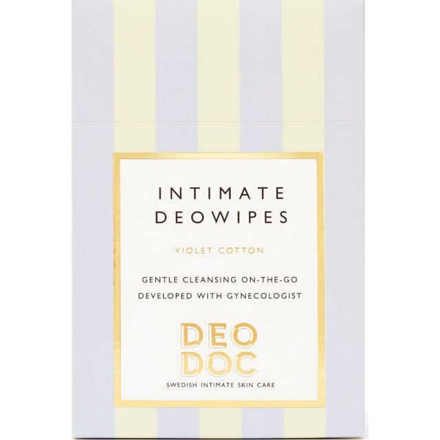 DeoDoc Intimate Wipes Violet Cotton 10 st | Intimvård - Intimhygien - Intimservetter | Apoteka