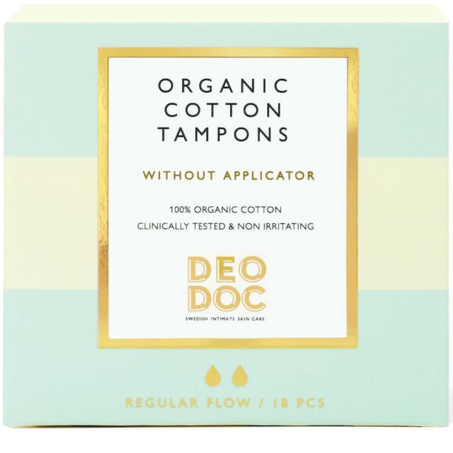 DeoDoc Tampons Digital Regular 18 st | Intimvård - Mensskydd - Tampong | Apoteka