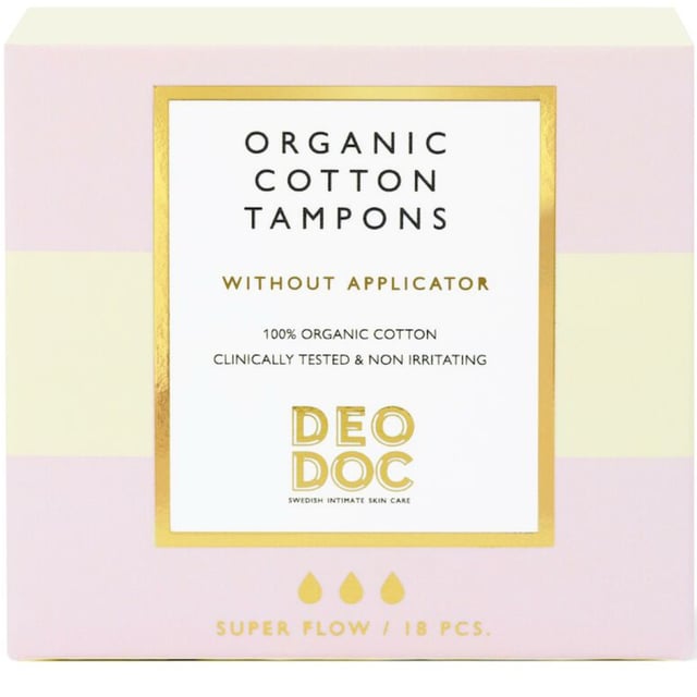 DeoDoc Tampons Digital Super 18 st | Intimvård - Mensskydd - Tampong | Apoteka