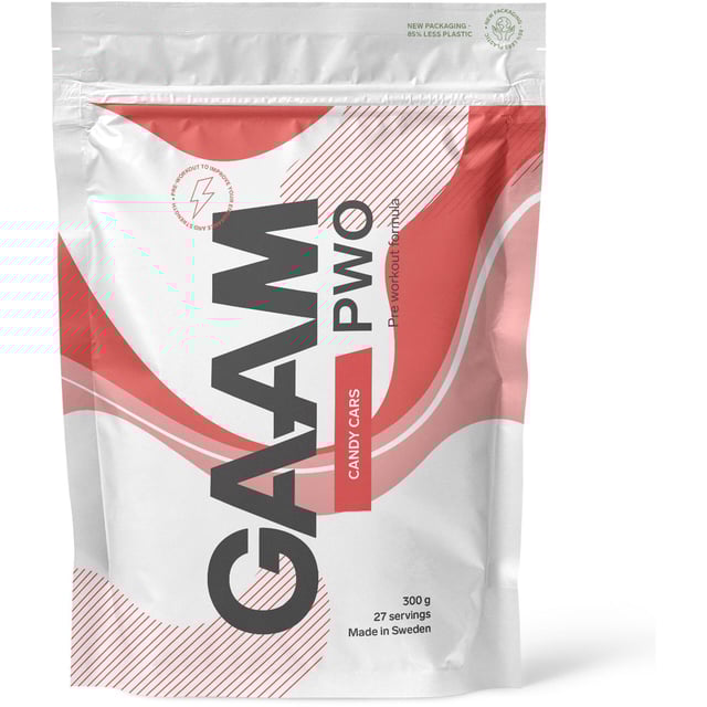 GAAM PWO Candy Cars 300 g | Träning - Energigivande - PWO | Apoteka
