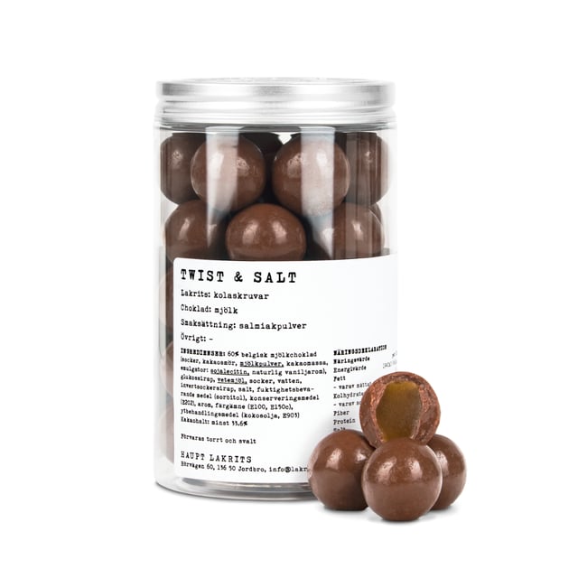 Haupt Lakrits Twist & Salt | Mat & dryck - Snacks & godis - Lakrits | Apoteka