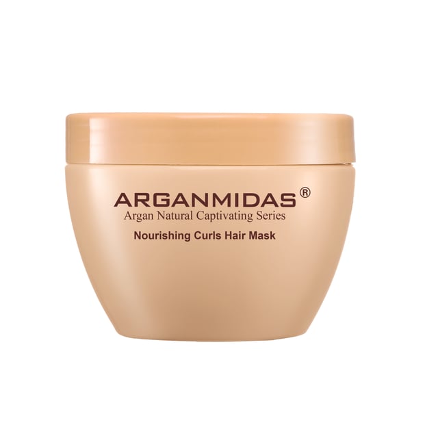 Arganmidas Nourishing Curls Hair Mask 300 ml | Hårvård - Hårinpackning & hårmask | Apoteka