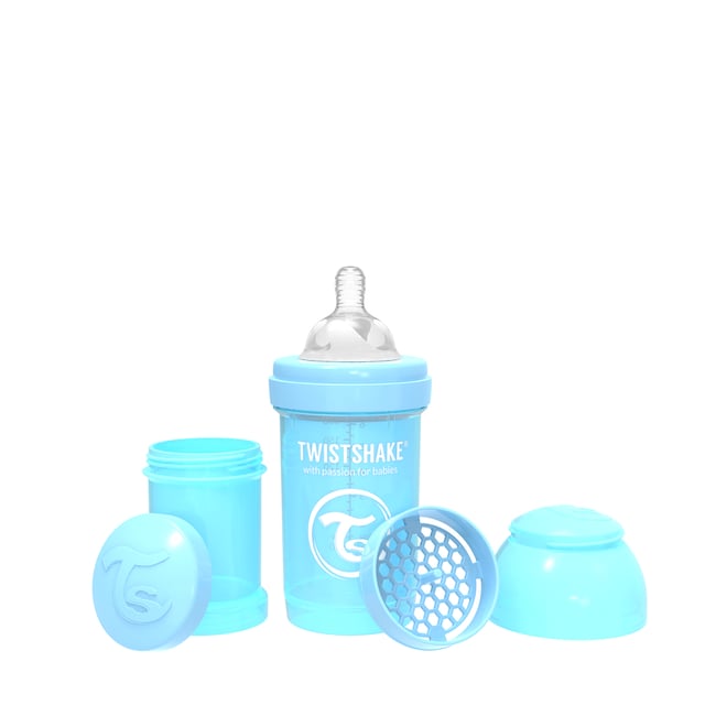 Twistshake Nappflaska Anti-kolik 180 ml Blå | Baby, barn & förälder - Mata - Nappflaskor & vällingflaskor | Apoteka
