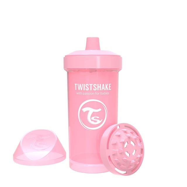 Twistshake Sportflaska Babyrosa +12m 360 ml | Baby, barn & förälder - Mata - Vattenflaskor för barn | Apoteka