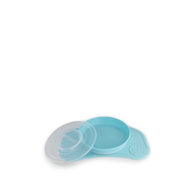 Twistshake Click-Mat Mini + Tallrik Blå | Baby, barn & förälder - Mata - Barntallrikar & barnbestick | Apoteka