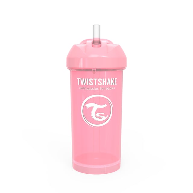 Twistshake Sugrörsmugg Rosa 360 ml | Baby, barn & förälder - Mata - Pipmuggar & glas | Apoteka