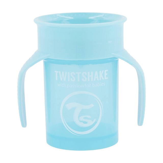 Twistshake 360 Cup 6+m Pastel Blue 1 st | Baby, barn & förälder - Mata - Pipmuggar & glas | Apoteka