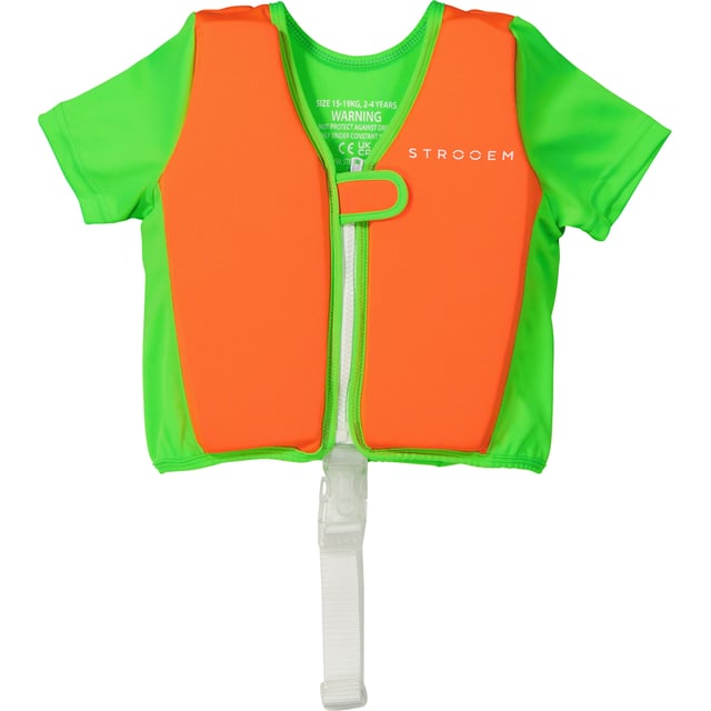 Strooem Original Swim Vest Orange/Lime 4-6 år 19-30 kg | Baby, barn & förälder - Bada & simma - Simredskap | Apoteka